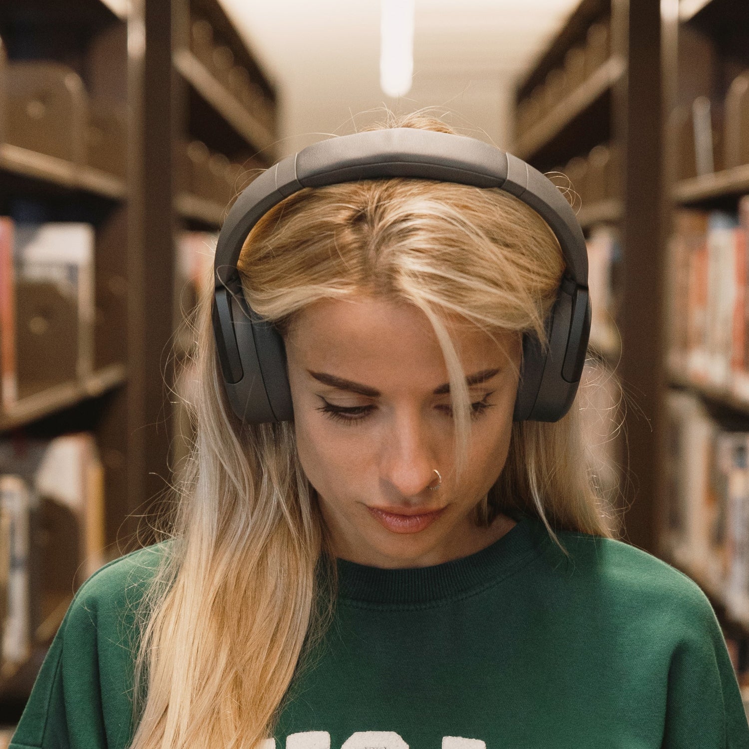 W830NB Wireless Over-Ear Headphones with ANC & Hi-Res Audio