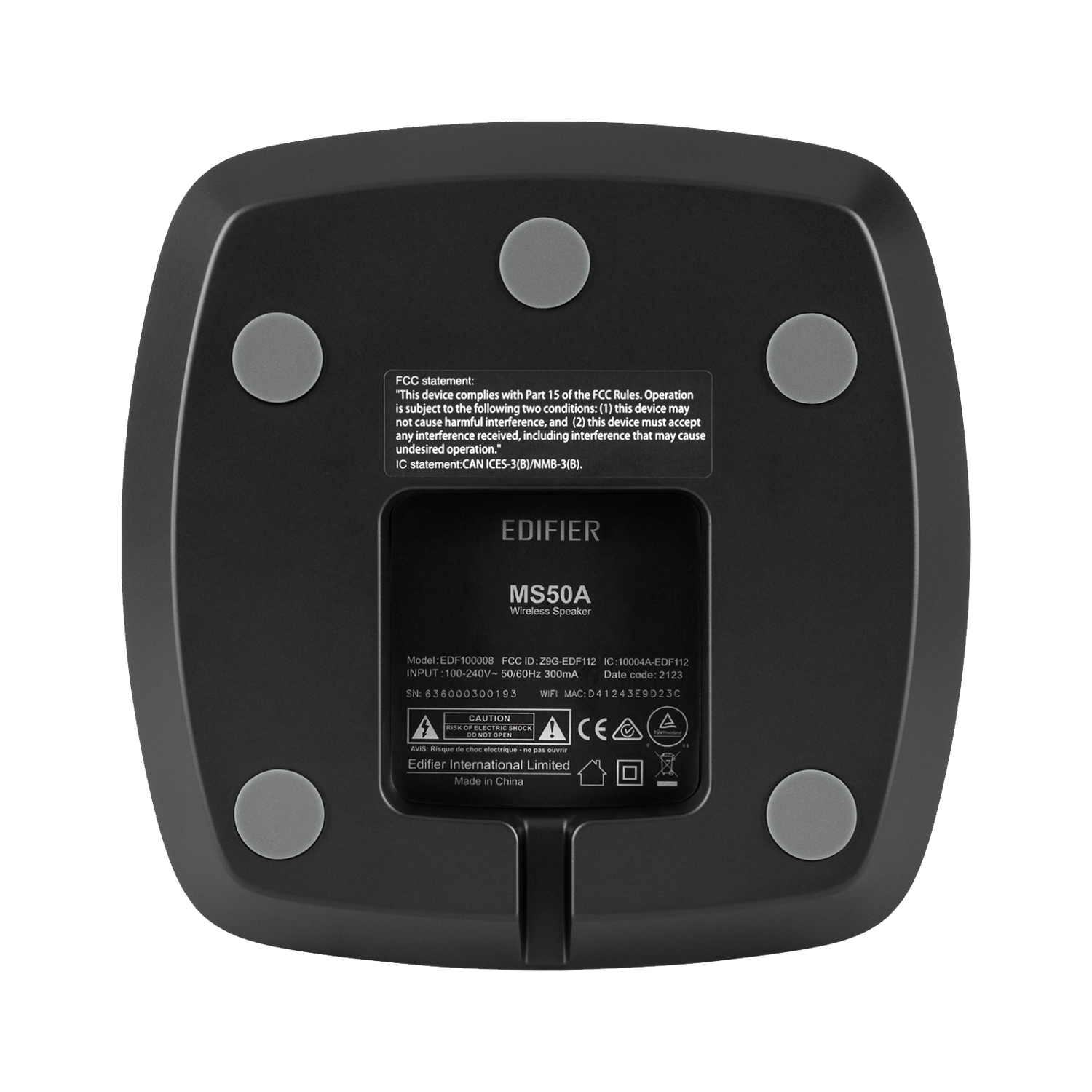 MS50A Wireless Smart Speaker with multi-room connectivity