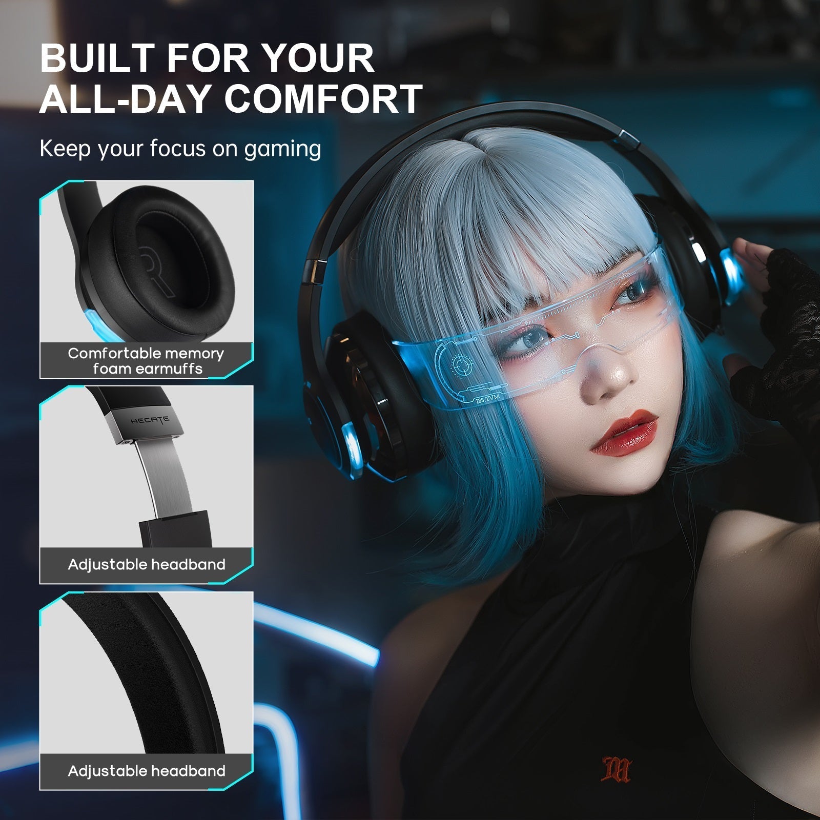 G5BT Hi-Res Certified Gaming Headset