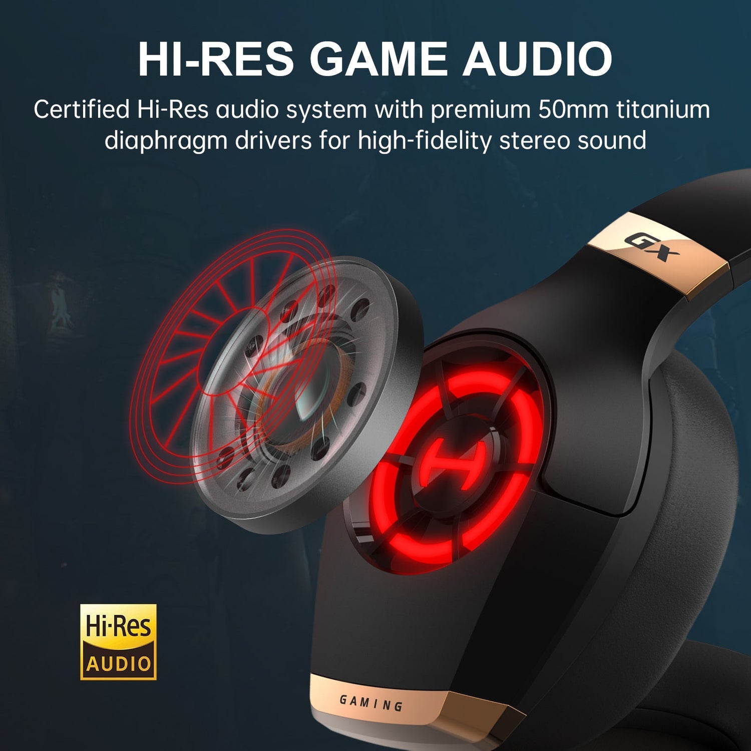 GX Hecate Wireless Gaming Headset