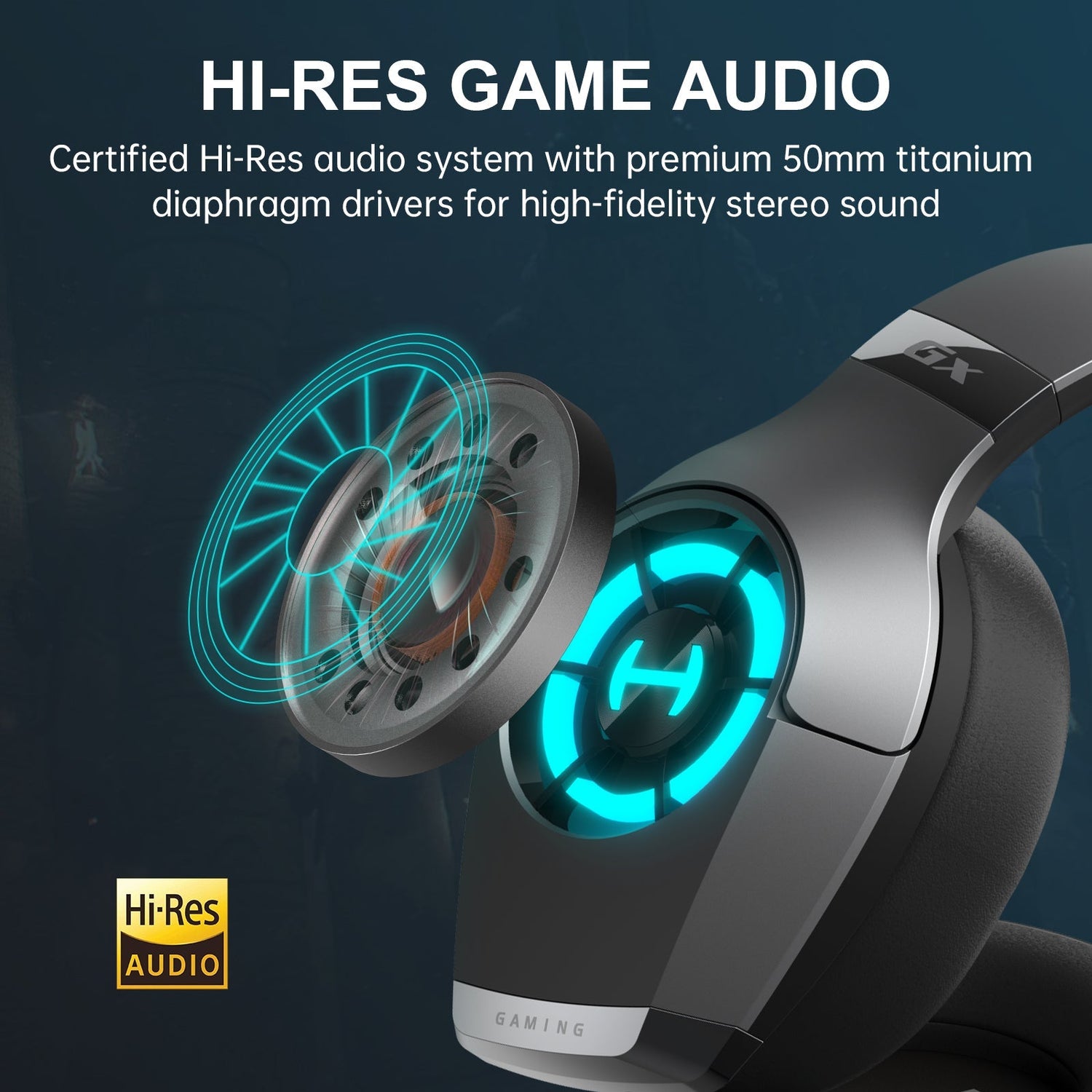 GX Hecate Wireless Gaming Headset