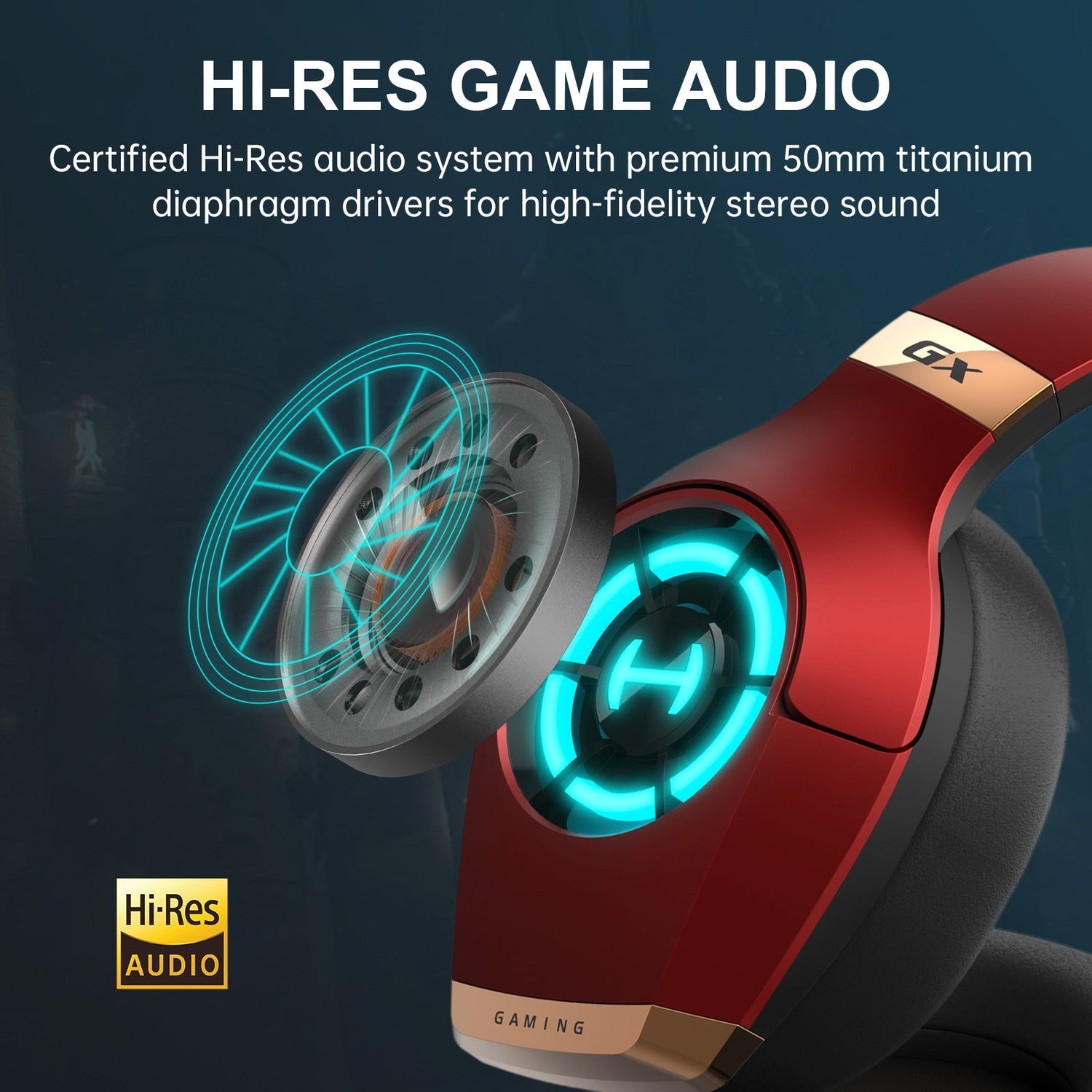 GX Hecate Wireless Gaming Headset