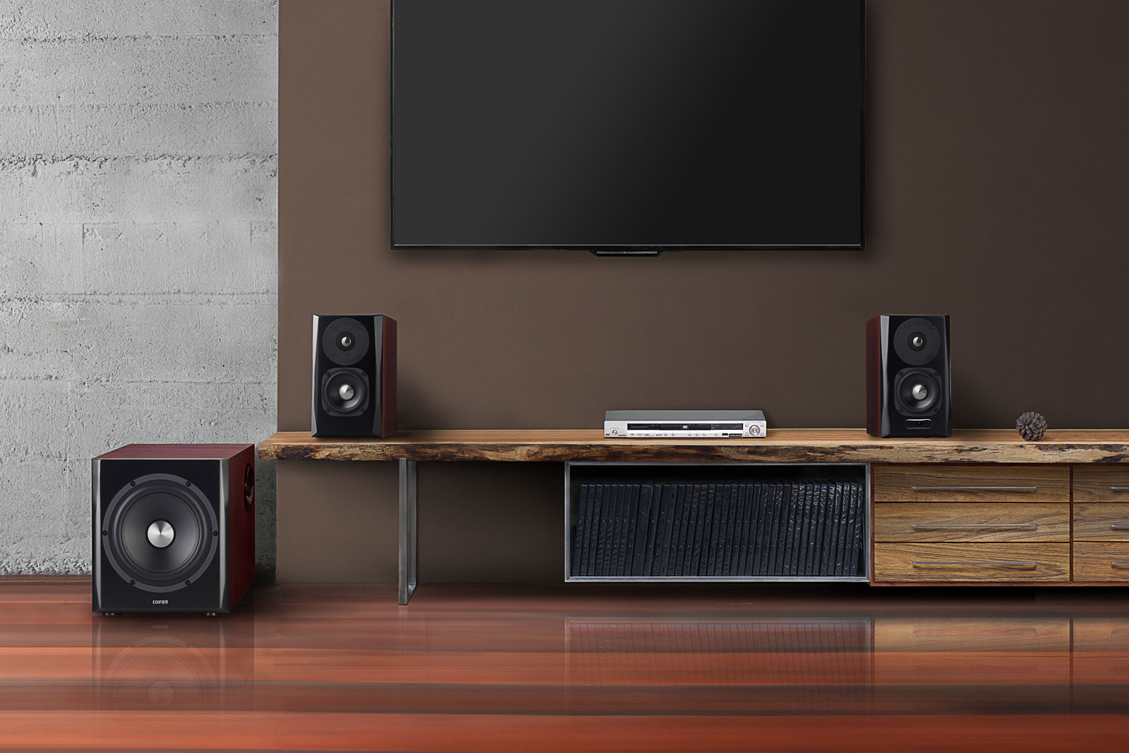 S350DB Bookshelf Speaker with Subwoofer