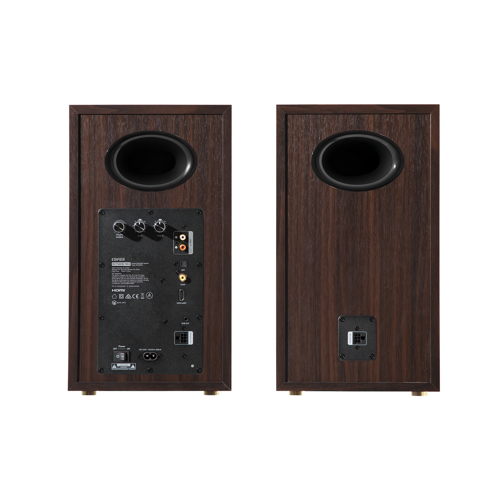 R2750DB MKII Powered Bookshelf Speakers