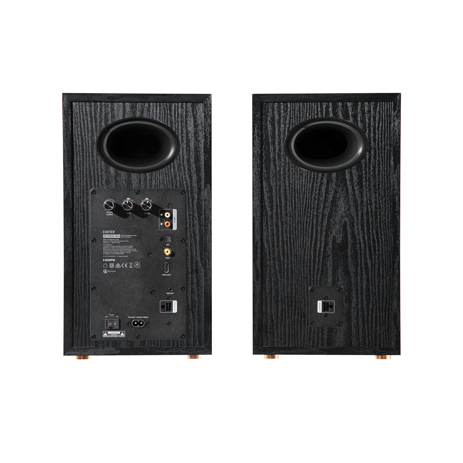 R2750DB MKII Powered Bookshelf Speakers