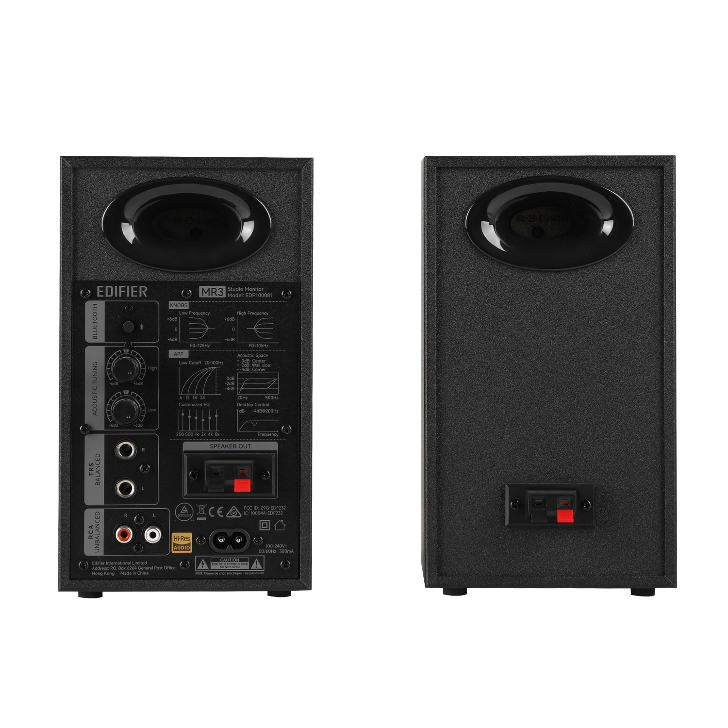 MR3 Powered Studio Monitor Speakers