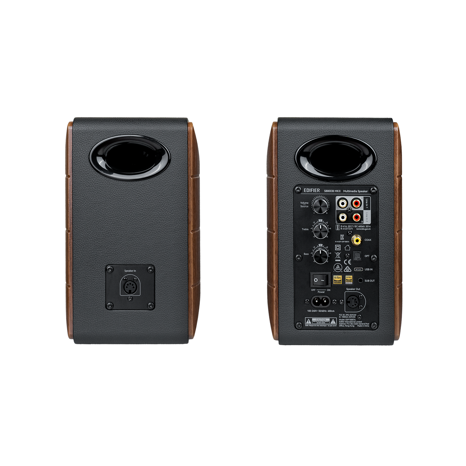 S880DB MKII Hi-Res AUDIO Certified Bookshelf Speakers