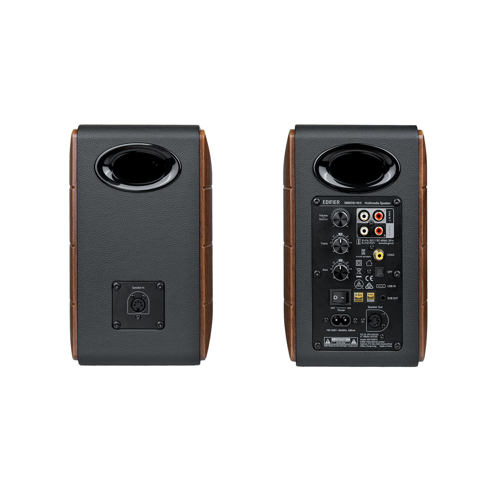 S880DB MKII Hi-Res AUDIO Certified Bookshelf Speakers