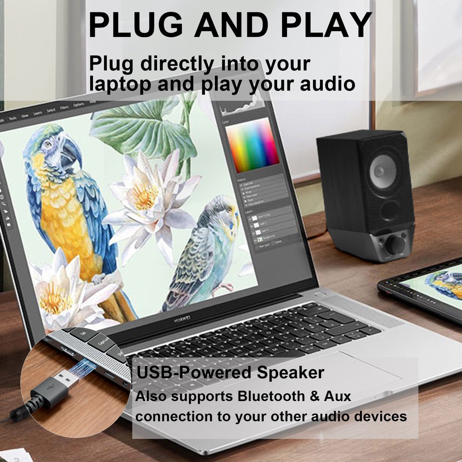 R19BT 2.0 PC Speaker System with Bluetooth